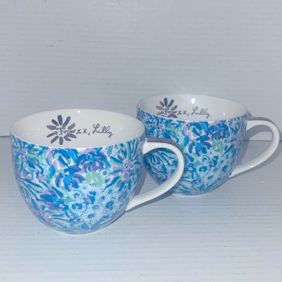 Lilly Pulitzer | Dining | Lilly Pulitzer Coffee Cups | Poshmark